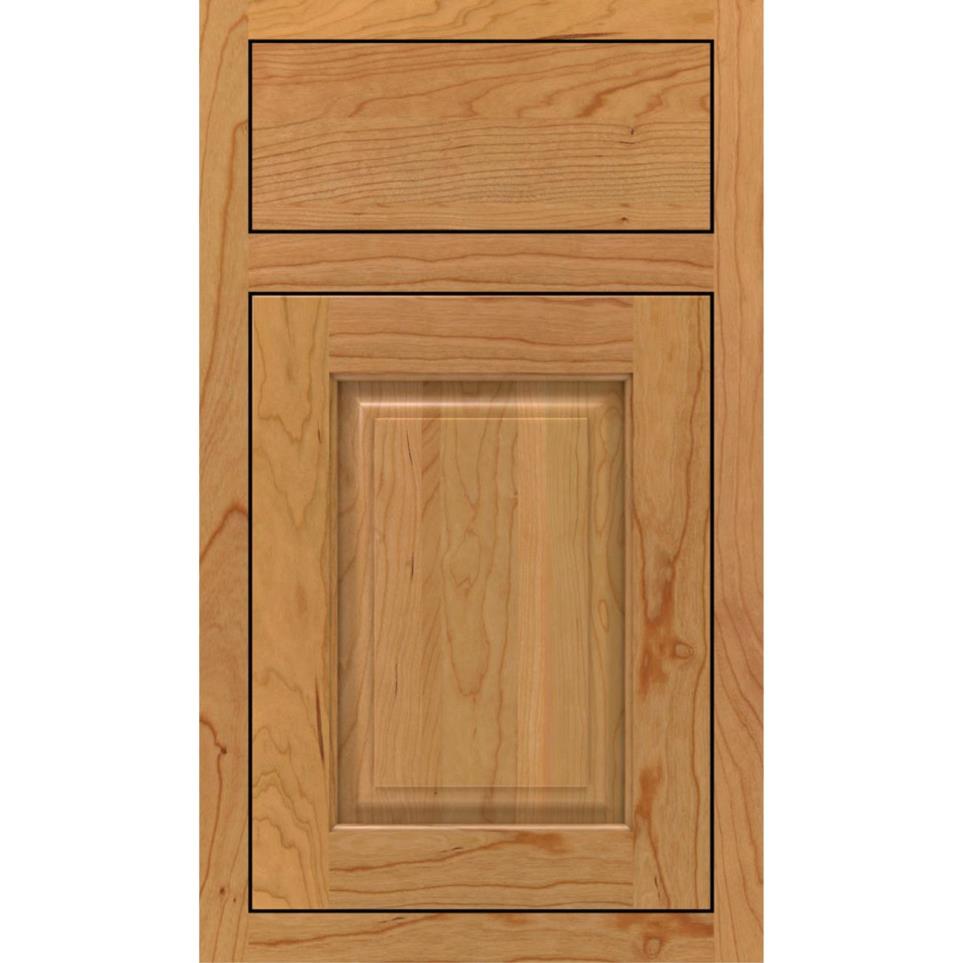 Square Natural Light Finish Square Cabinets