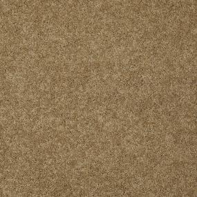 Textured Saxony Split Rail Brown Carpet