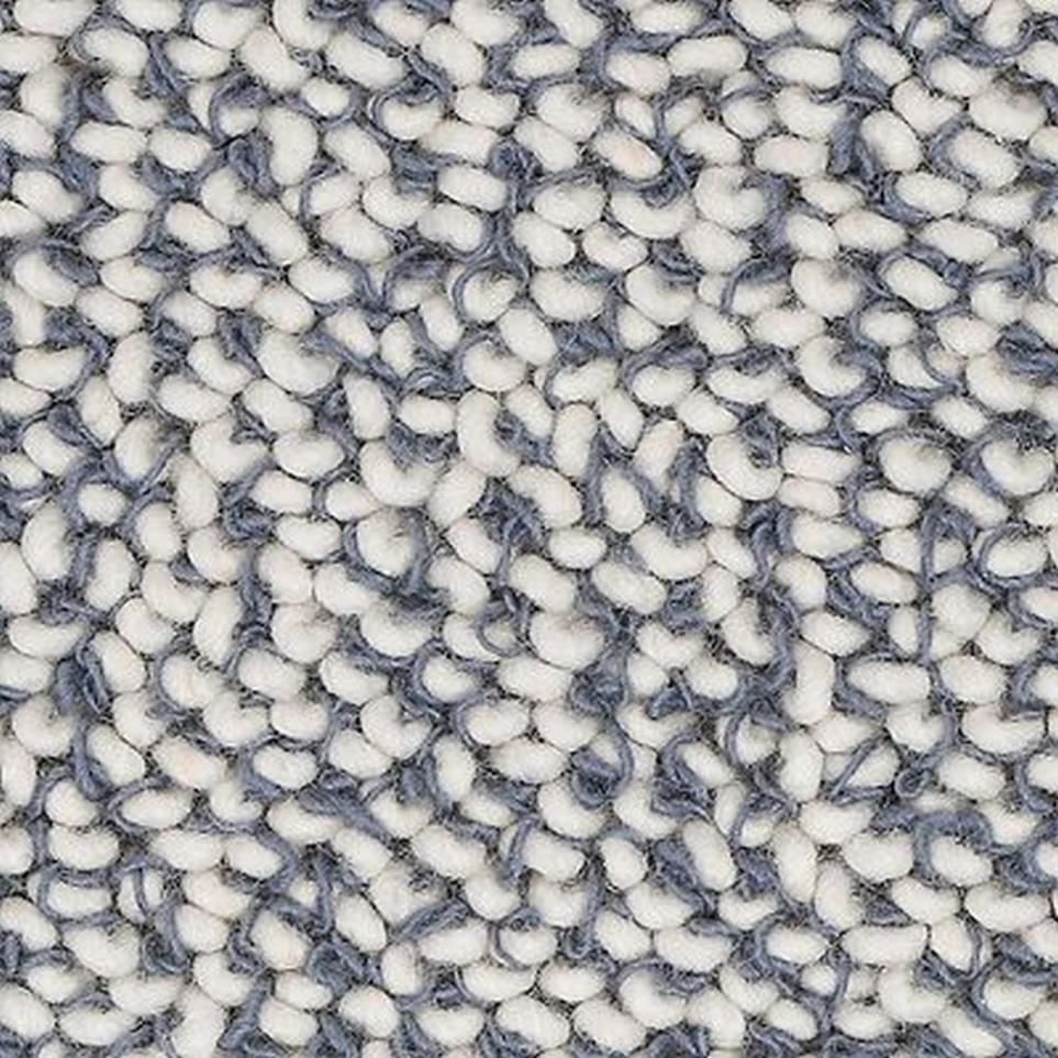 Woven Faded Denim Blue Carpet