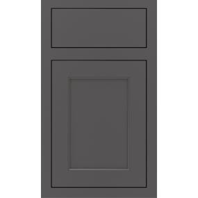 Square Peppercorn Paint - Grey Square Cabinets