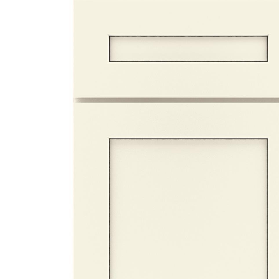 5 Piece Coconut Amaretto Creme Glaze - Paint 5 Piece Cabinets