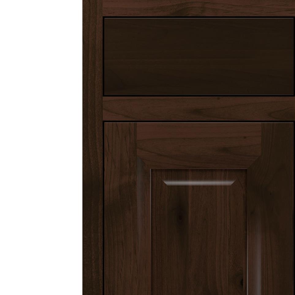 Square Bombay Dark Finish Square Cabinets