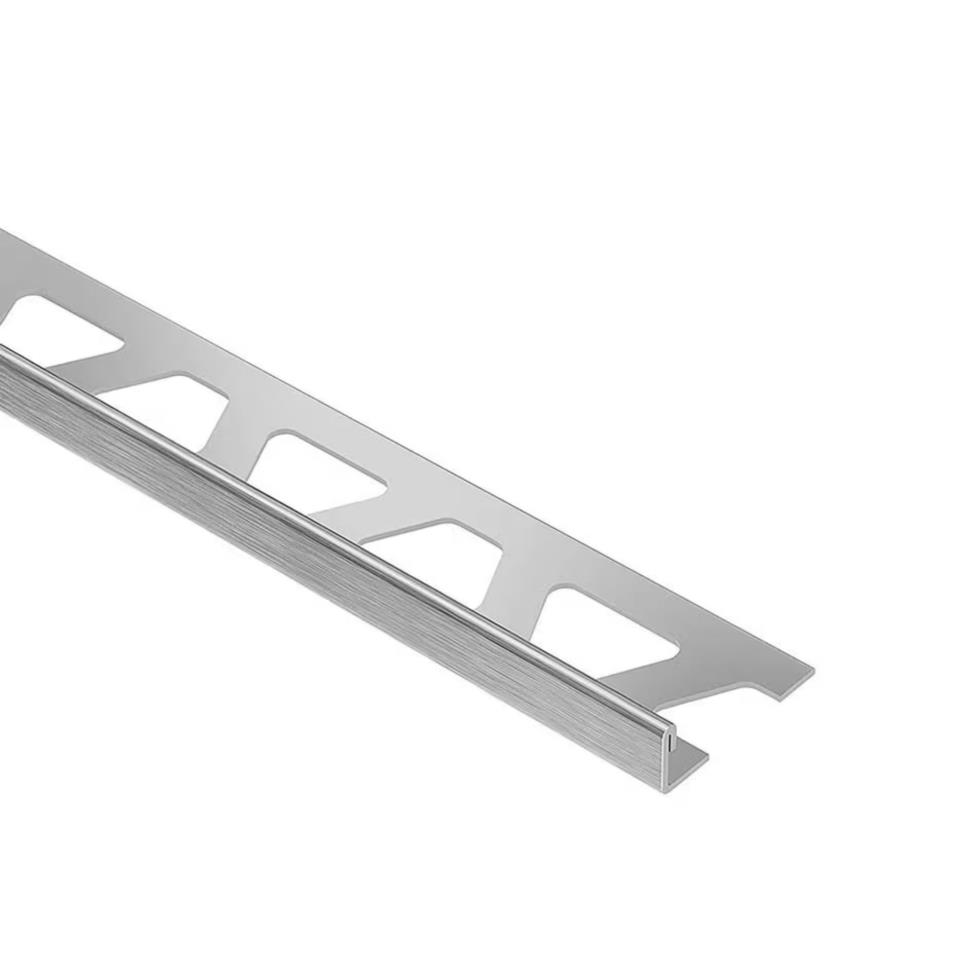 Trims/Moldings Brushed Stainless Steel E100Eb Silver Trims, Moldings, and Transitions
