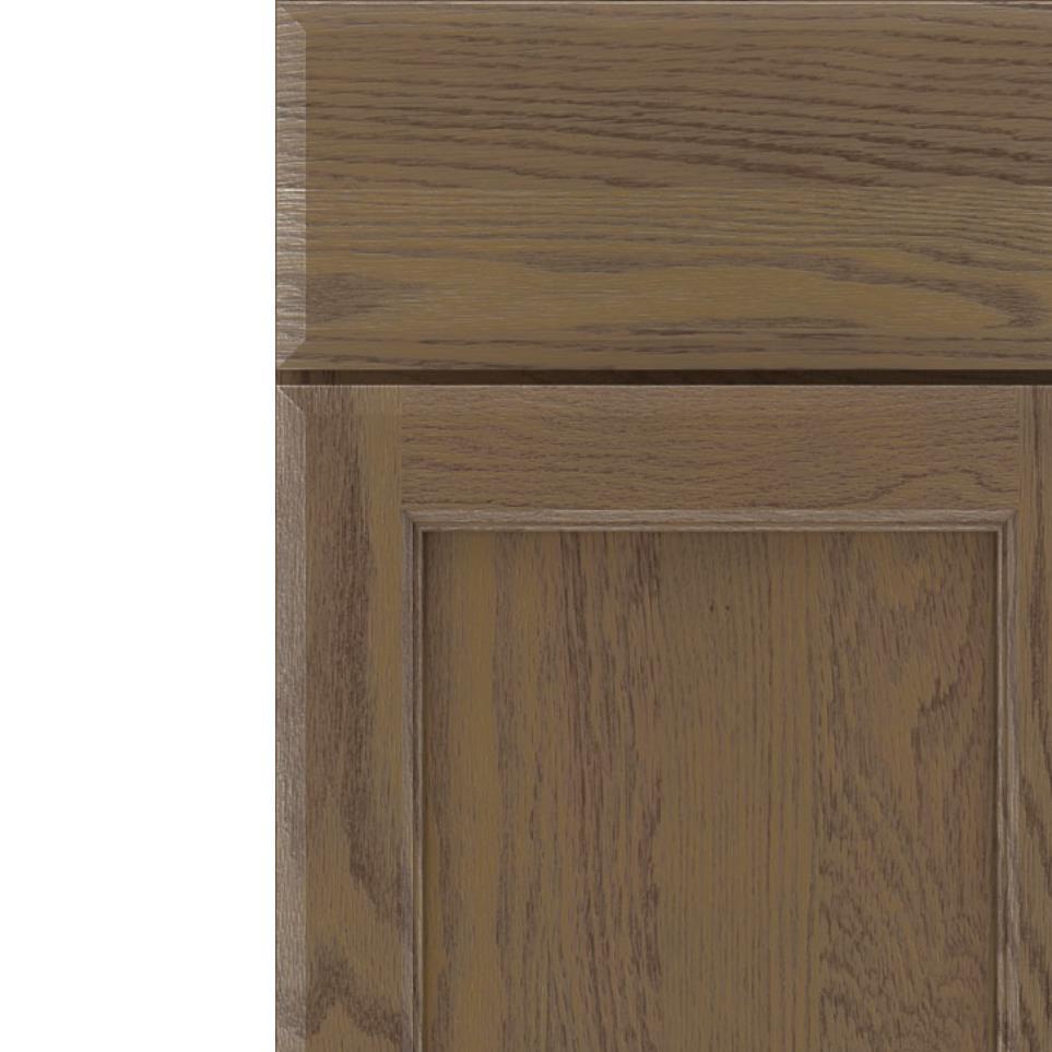 Square Morel Medium Finish Square Cabinets