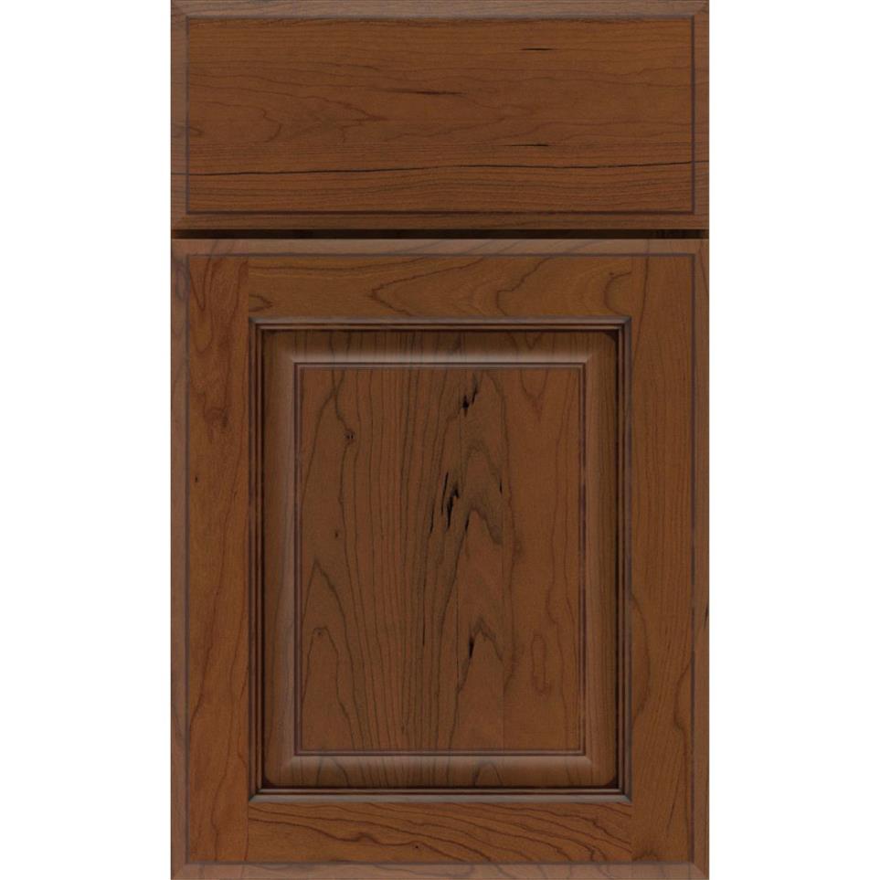 Square Coffee Medium Finish Square Cabinets