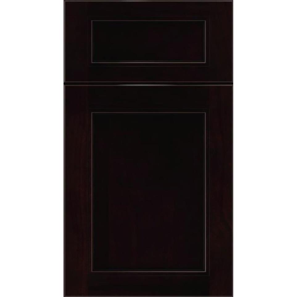 5 Piece Espresso Black Glaze Glaze - Stain 5 Piece Cabinets