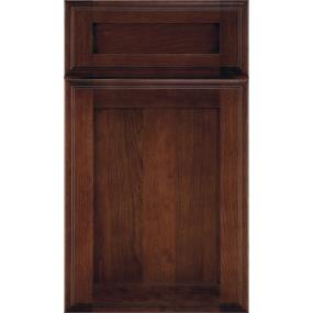 5 Piece Marsala Amaretto Creme Dark Finish 5 Piece Cabinets