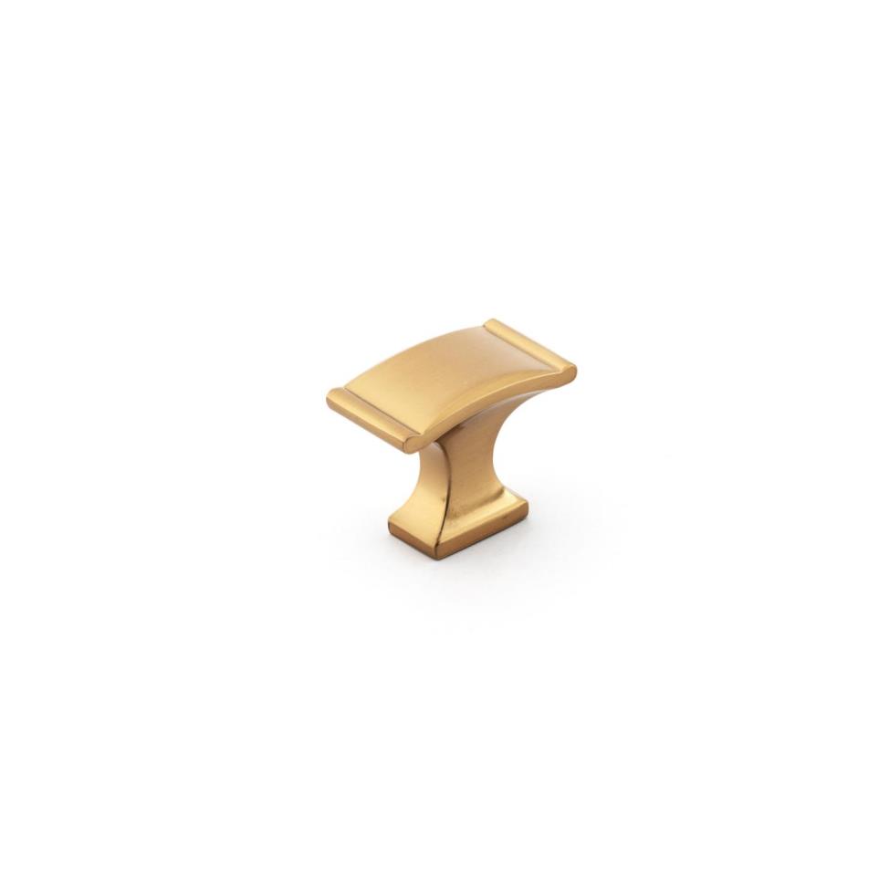 Knob Aurum Brushed Gold Brass / Gold Knobs