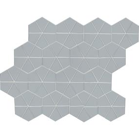 Mosaic Desert Gray Glossy Gray Tile