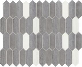 Mosaic Heather Harbor Blend Mix Gray Tile