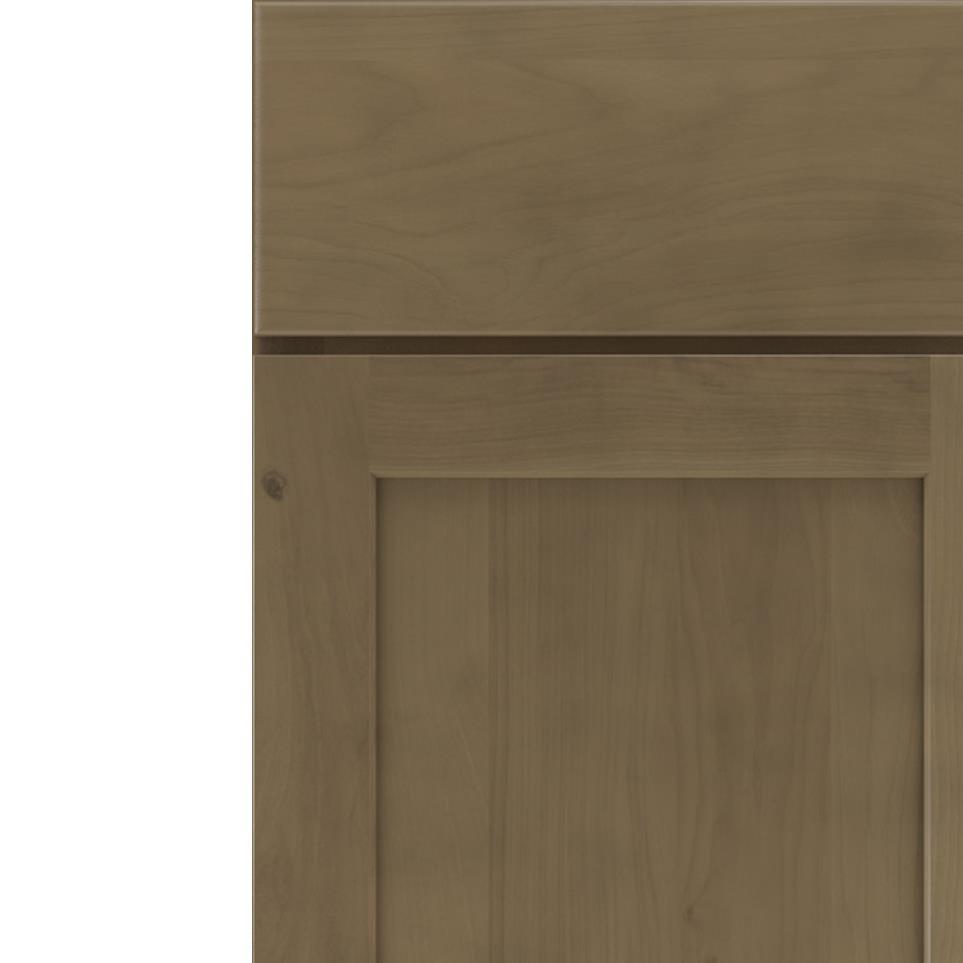 Square Morel Medium Finish Square Cabinets