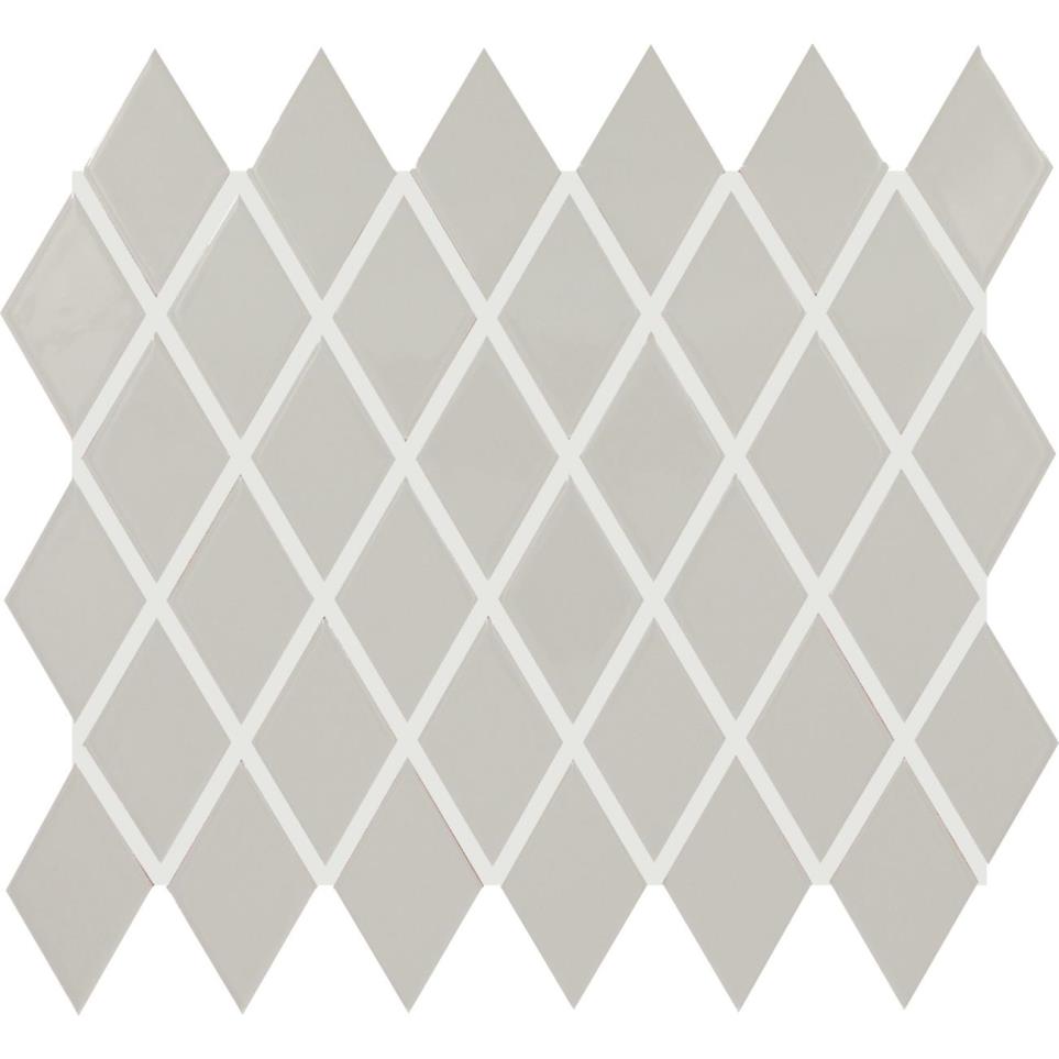 Mosaic Desert Gray Glossy Gray Tile