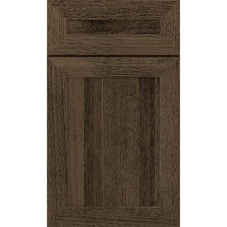 5 Piece Morel Roan Dark Finish 5 Piece Cabinets