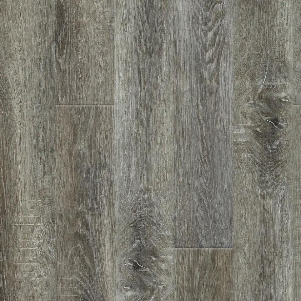 Tile Plank Horseshoe Bay Gray Finish Vinyl