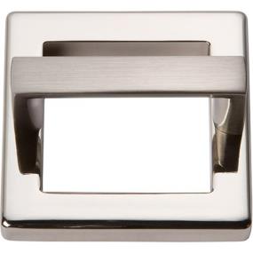 Square Base Brushed Nickel Nickel Bases