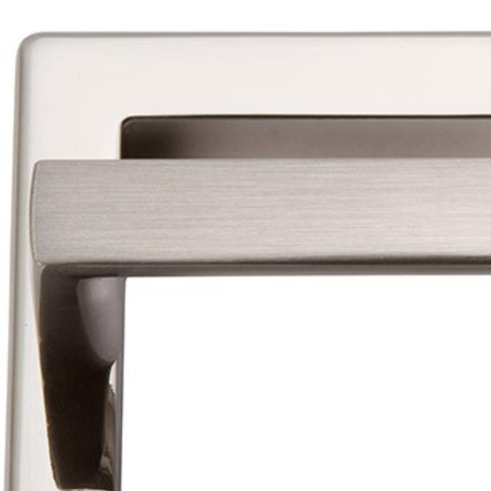 Square Base Brushed Nickel Nickel Bases