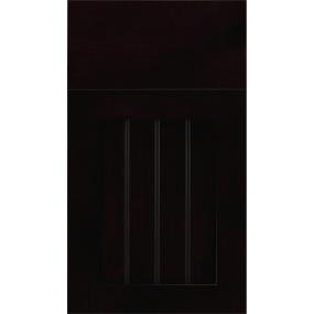 Square Espresso Black Glaze Glaze - Stain Square Cabinets