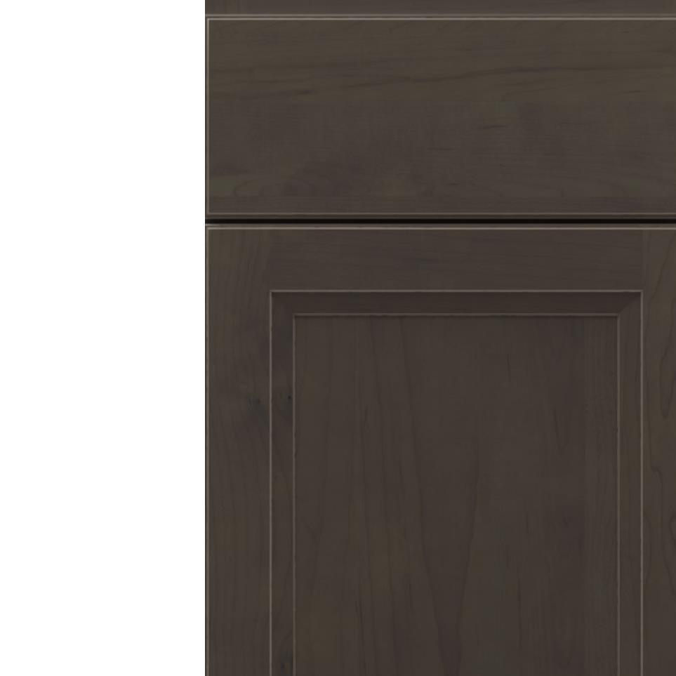 Square Derby Brownstone Dark Finish Square Cabinets