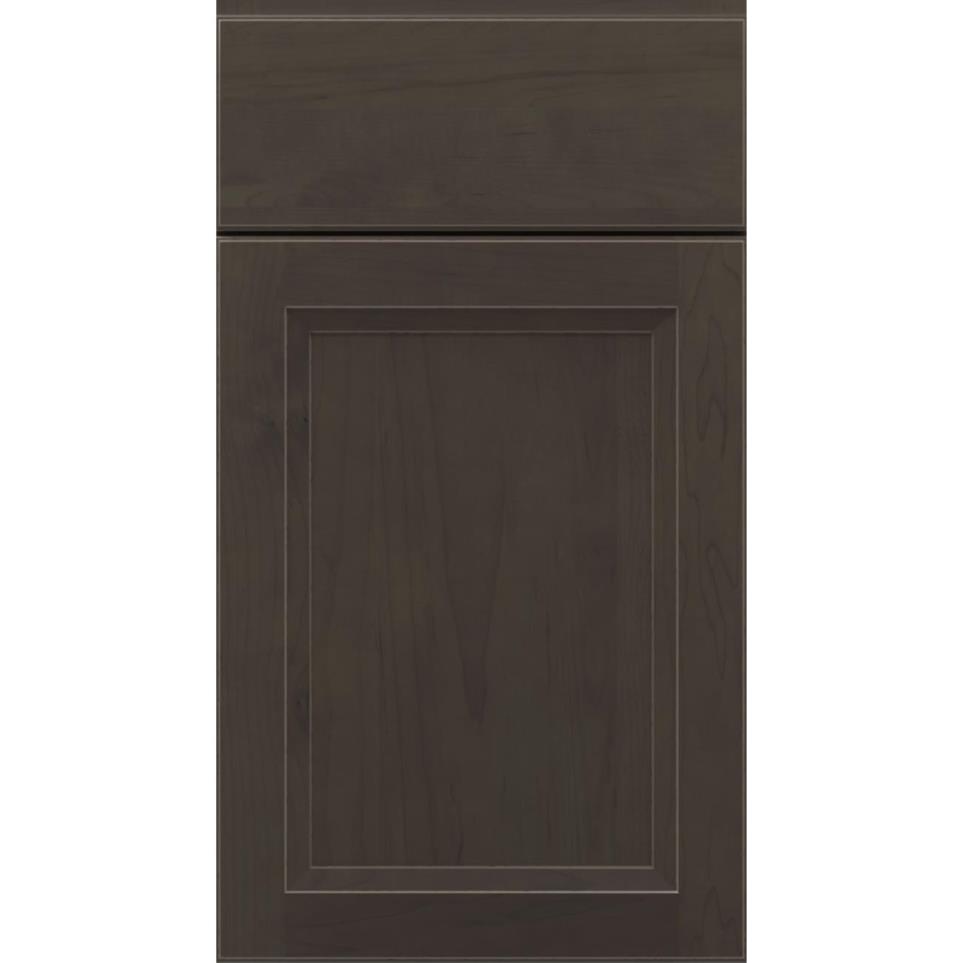 Square Derby Brownstone Dark Finish Square Cabinets