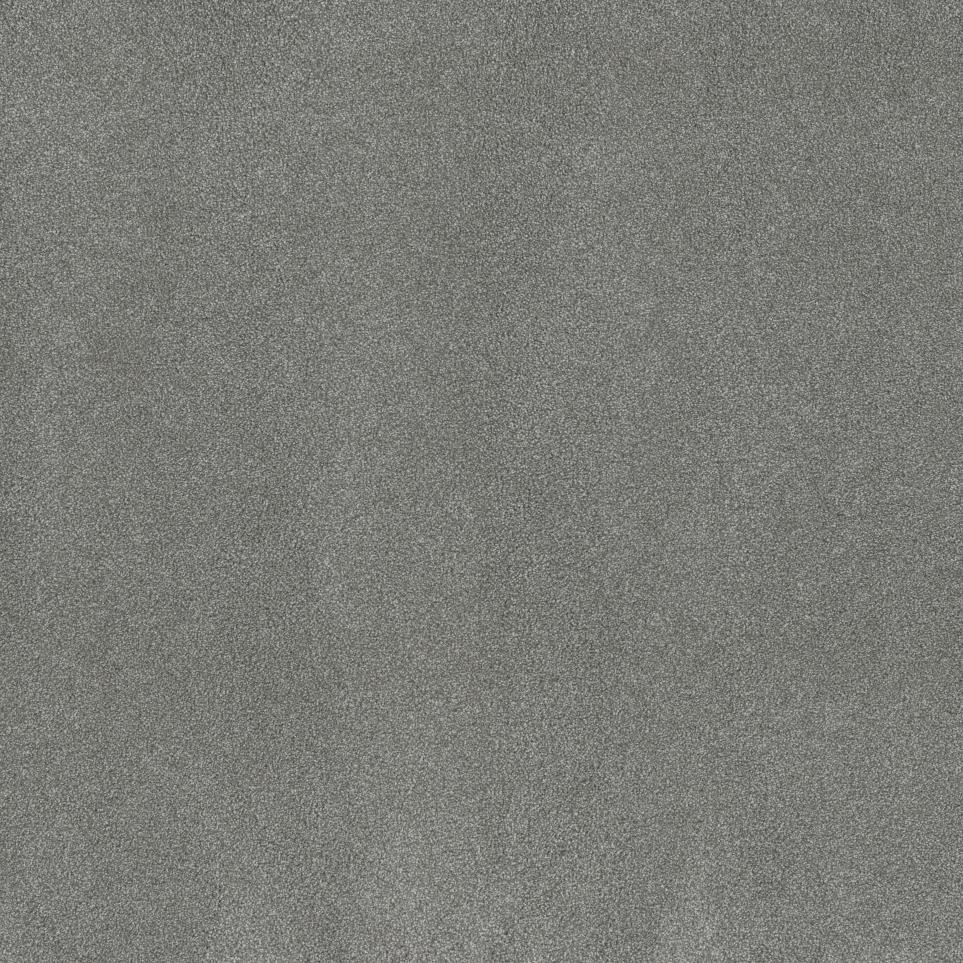 Textured Saxony Journey Gray Carpet