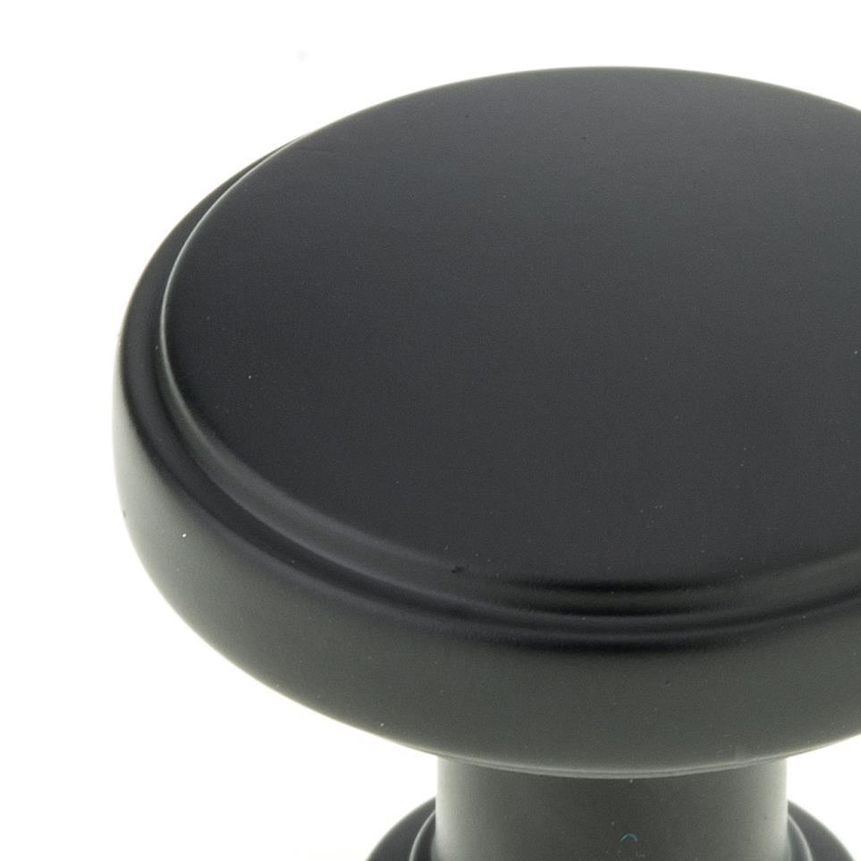 Knob Matte Black Black Knobs