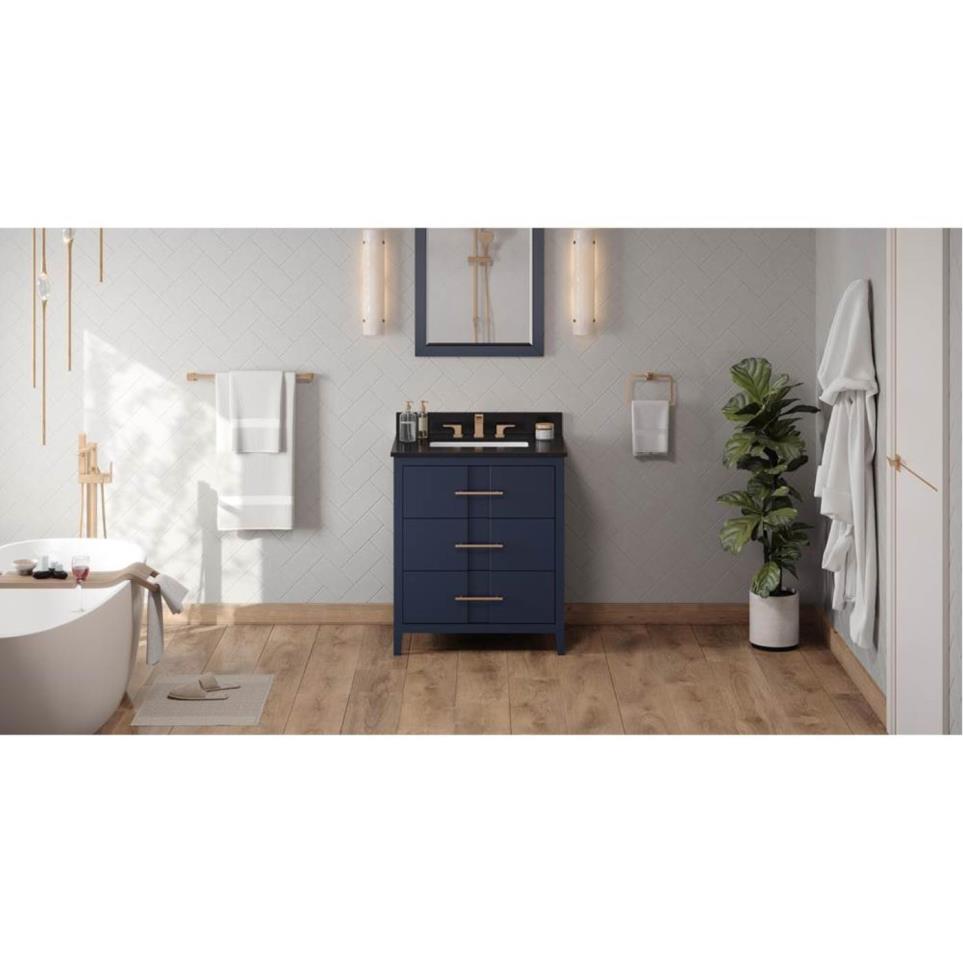 Base with Sink Top Hale Blue Blue / Purple Vanities