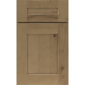 5 Piece Buckskin Medium Finish 5 Piece Cabinets