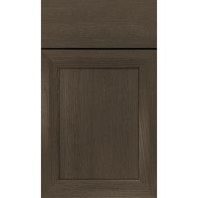 Square Boulder Dark Finish Square Cabinets