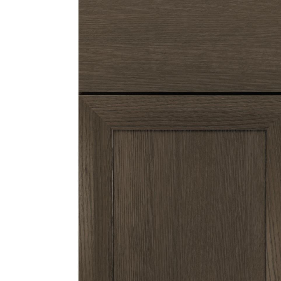 Square Boulder Dark Finish Square Cabinets