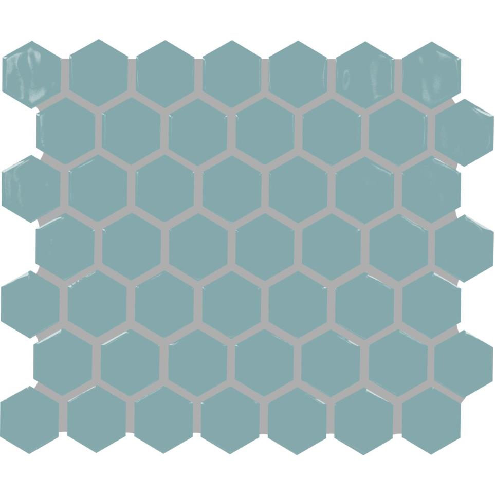 Mosaic Classic Blue Glossy Blue Tile