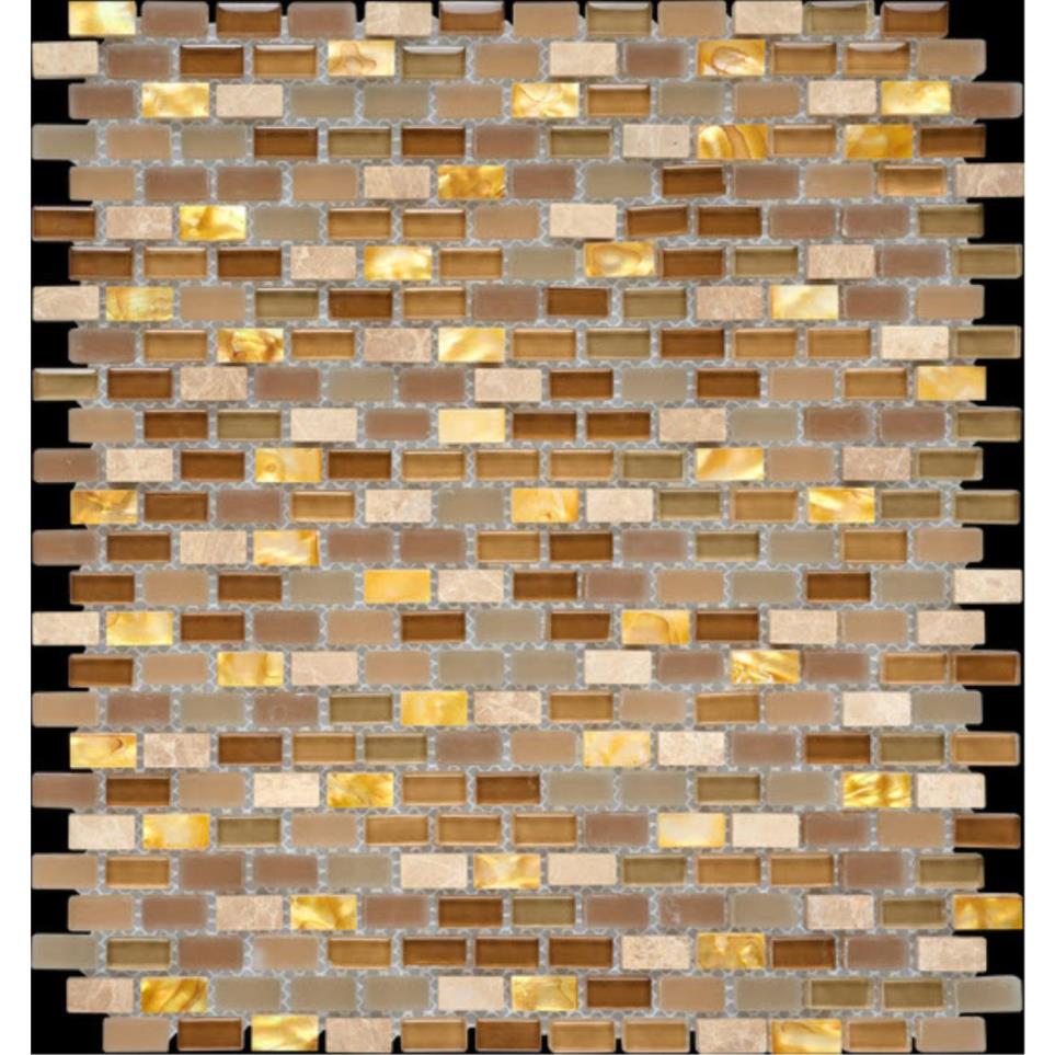 Mosaic Img Shbg Beige/Tan Tile