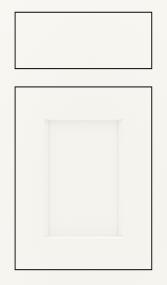 Inset Sterling White Paint - White Inset Cabinets