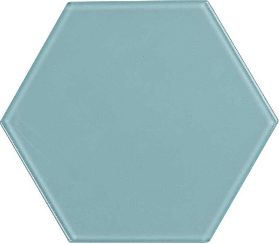 Mosaic Sky Blue Blue Tile
