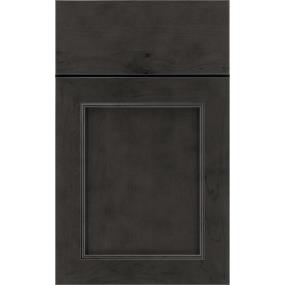 Square Storm Dark Finish Square Cabinets