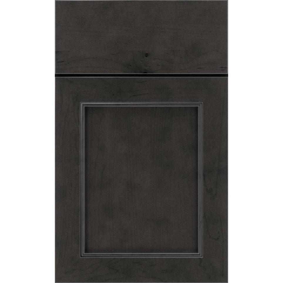 Square Storm Dark Finish Square Cabinets