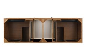 Base with Sink Top Cinnamon Medium Finish Vanities