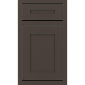 Inset Forest Floor Dark Finish Inset Cabinets