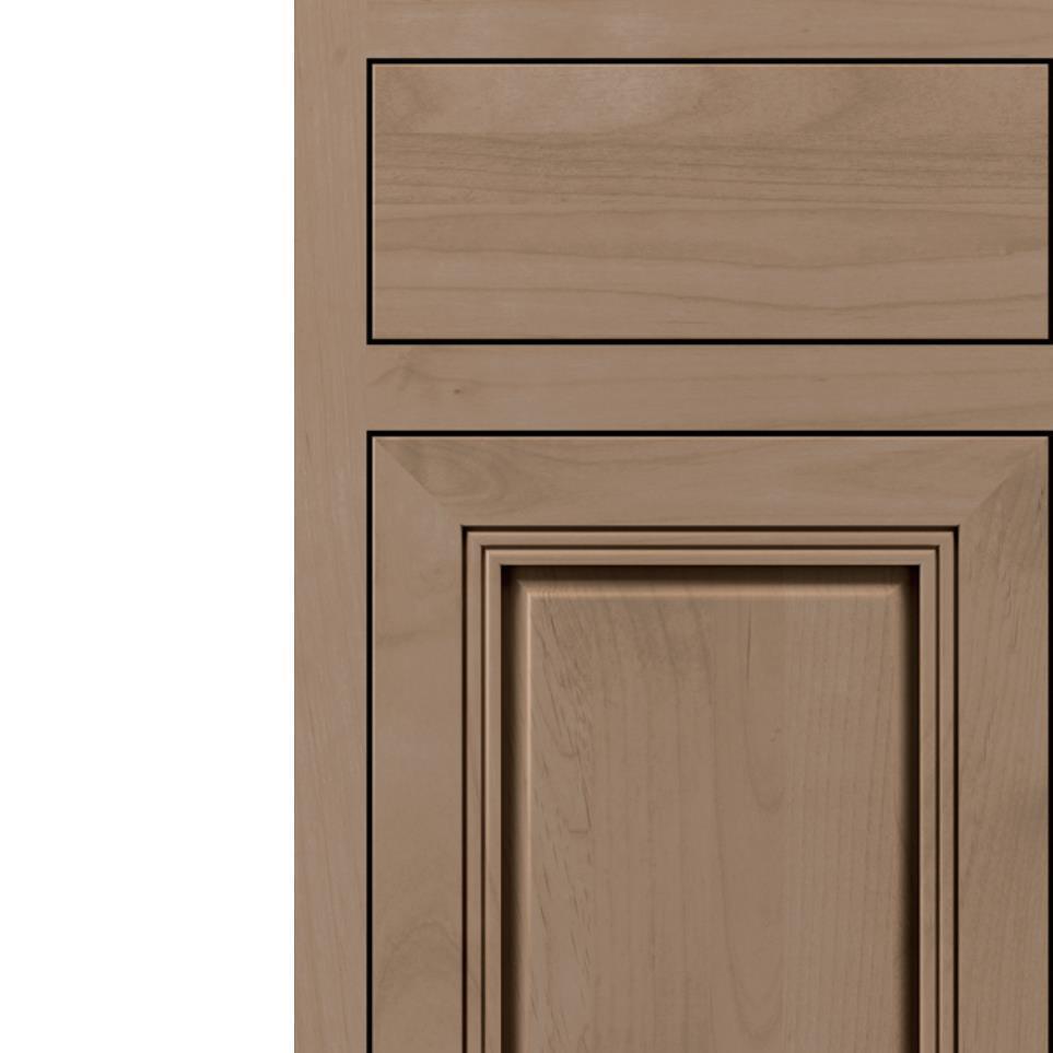 Inset Boardwalk Light Finish Inset Cabinets