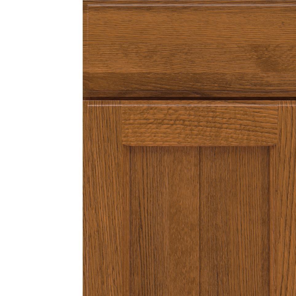 Square Single Malt Medium Finish Square Cabinets