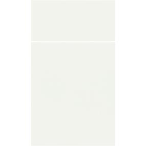 Slab Alabaster Paint - White Slab Cabinets