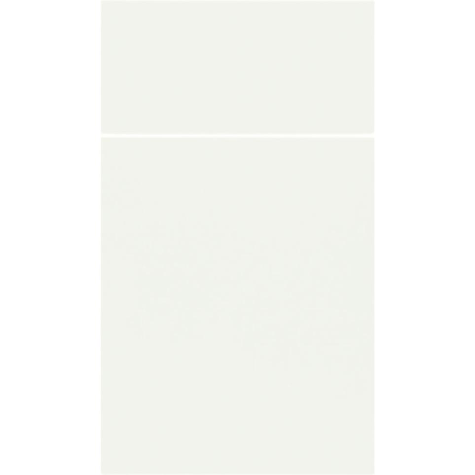 Slab Alabaster Paint - White Slab Cabinets