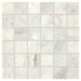 Mosaic Daphne White Honed White Tile