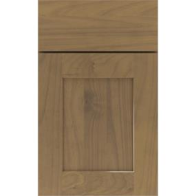 Square Buckskin Medium Finish Square Cabinets