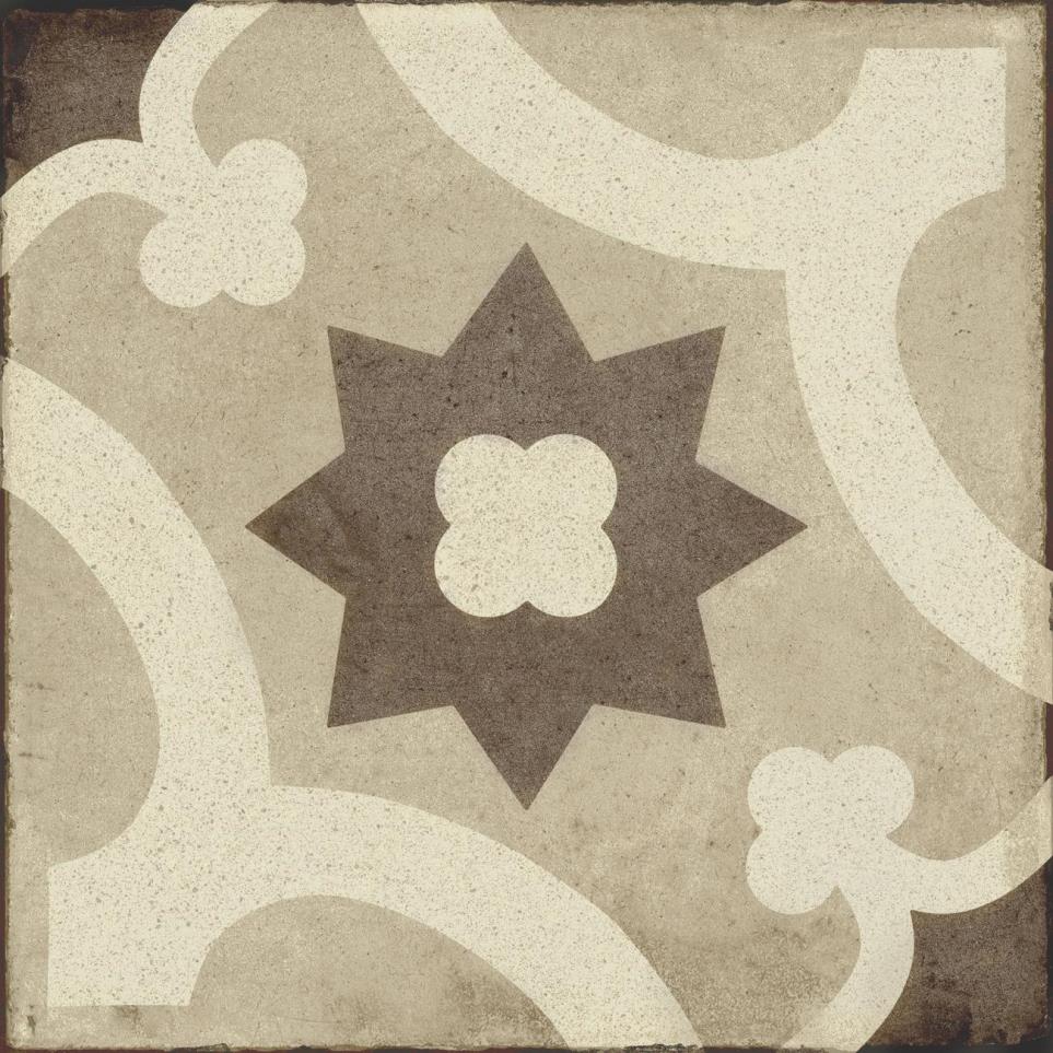 Decoratives and Medallions Warm Sole Matte Brown Tile