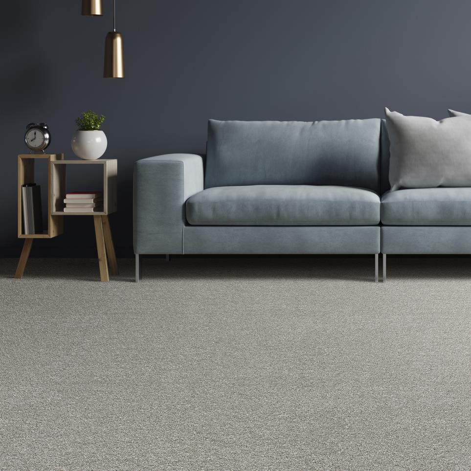 Textured Saxony Well Kept Beige/Tan Carpet