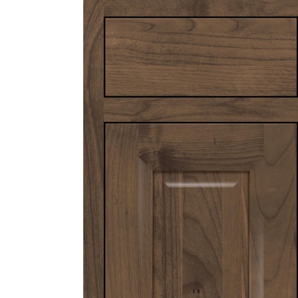 Square Kindling Medium Finish Square Cabinets