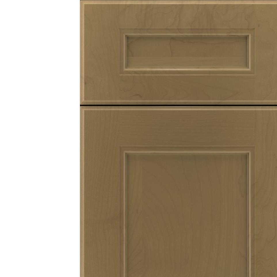 5 Piece Frappe Medium Finish 5 Piece Cabinets