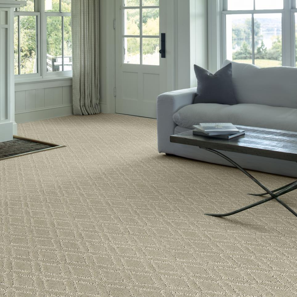 Pattern Half Moon Beige/Tan Carpet