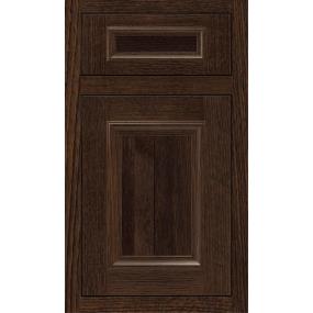 Square Bombay Dark Finish Square Cabinets