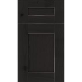 Square Charcoal Dark Finish Square Cabinets